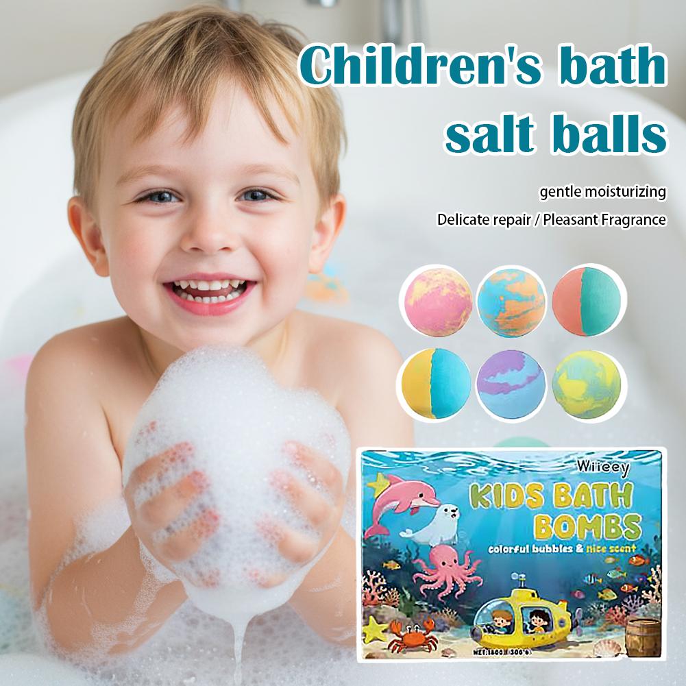 Bath Salts - مجموعة من 6 قطع من قنابل