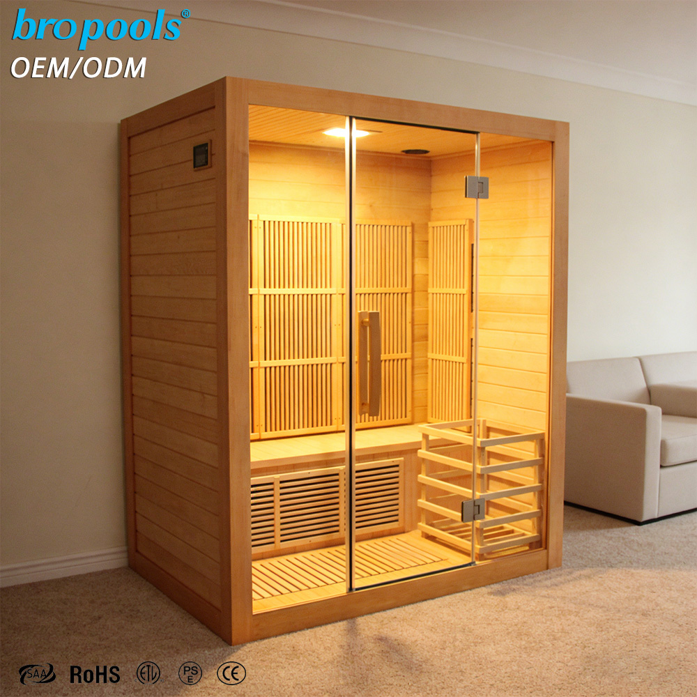 Spa Wellness Gym - كابينة ساونا داخلية حديثة مصنوعة من