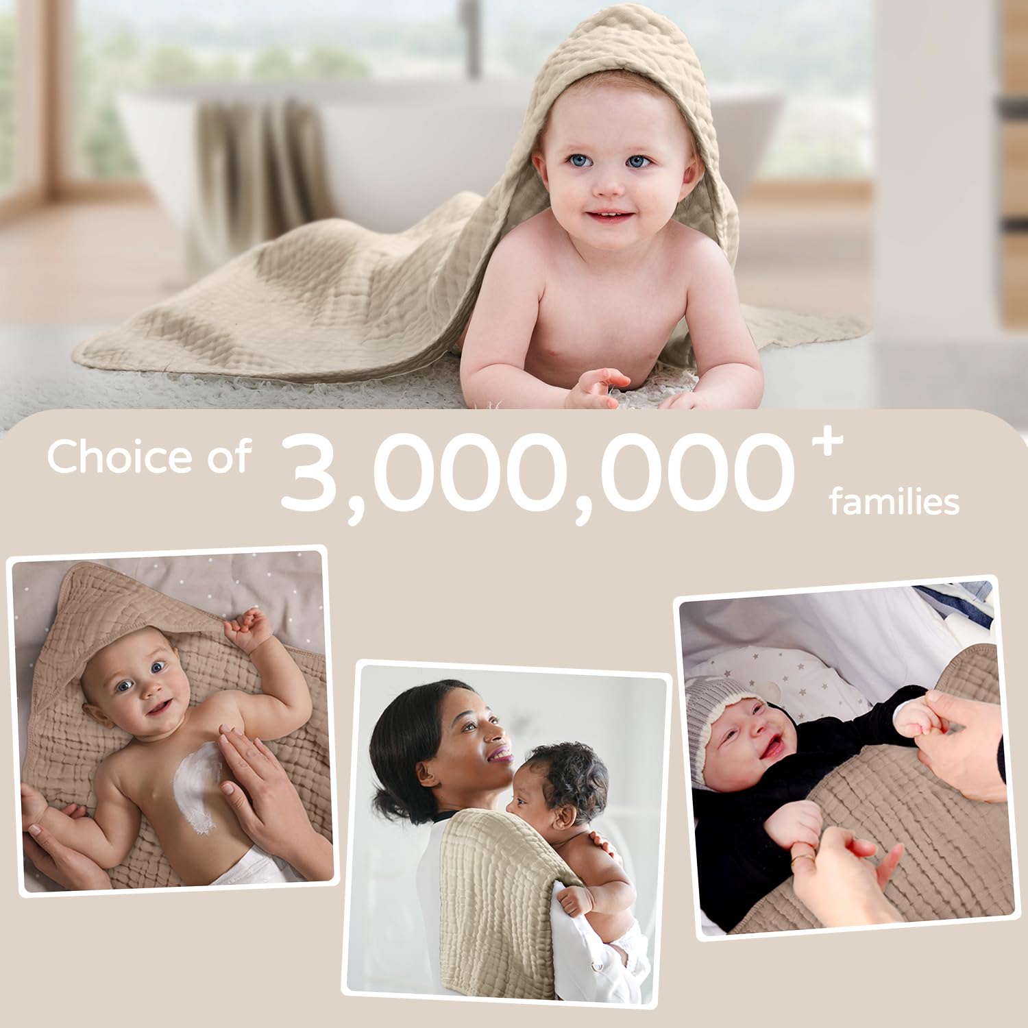 مناشف أطفال بغطاء للرأس من الم - مراجعة Spa Towel وسعره