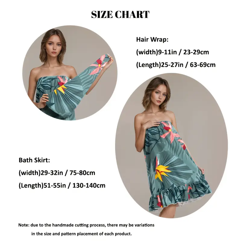 تنورة حمام نسائية من الألياف ا - مراجعة Spa Towel وسعره