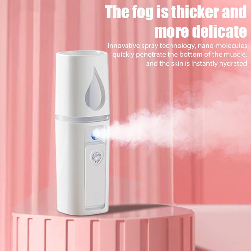 مرطب وجه صغير محمول ، بخاخ نان - مراجعة Face Steamer وسعره