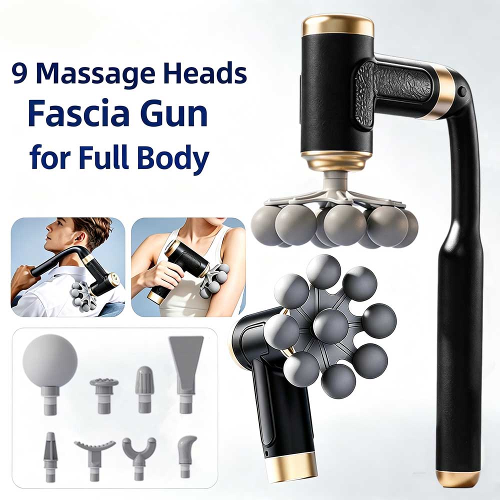 مسدس تدليك العضلات اللاسلكي 2  - مراجعة Massage Gun وسعره