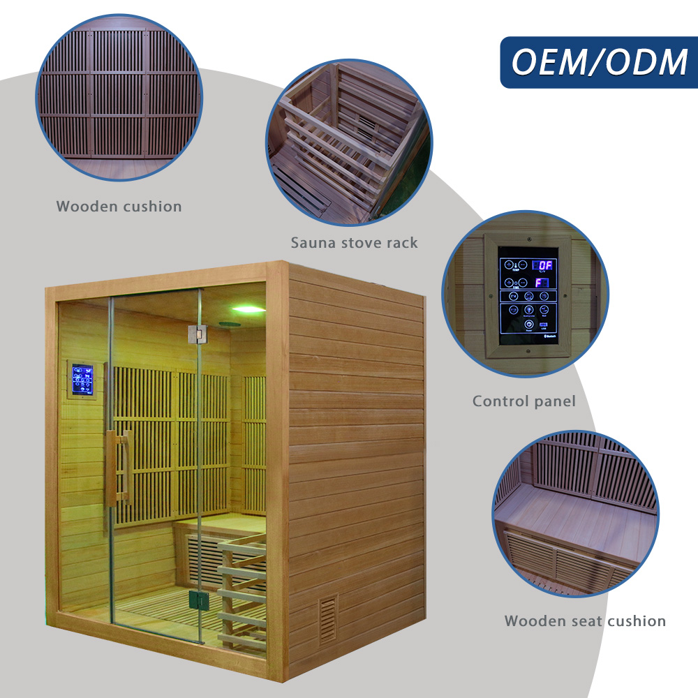 كابينة ساونا داخلية حديثة مصنو - مراجعة Spa Wellness Gym وسعره